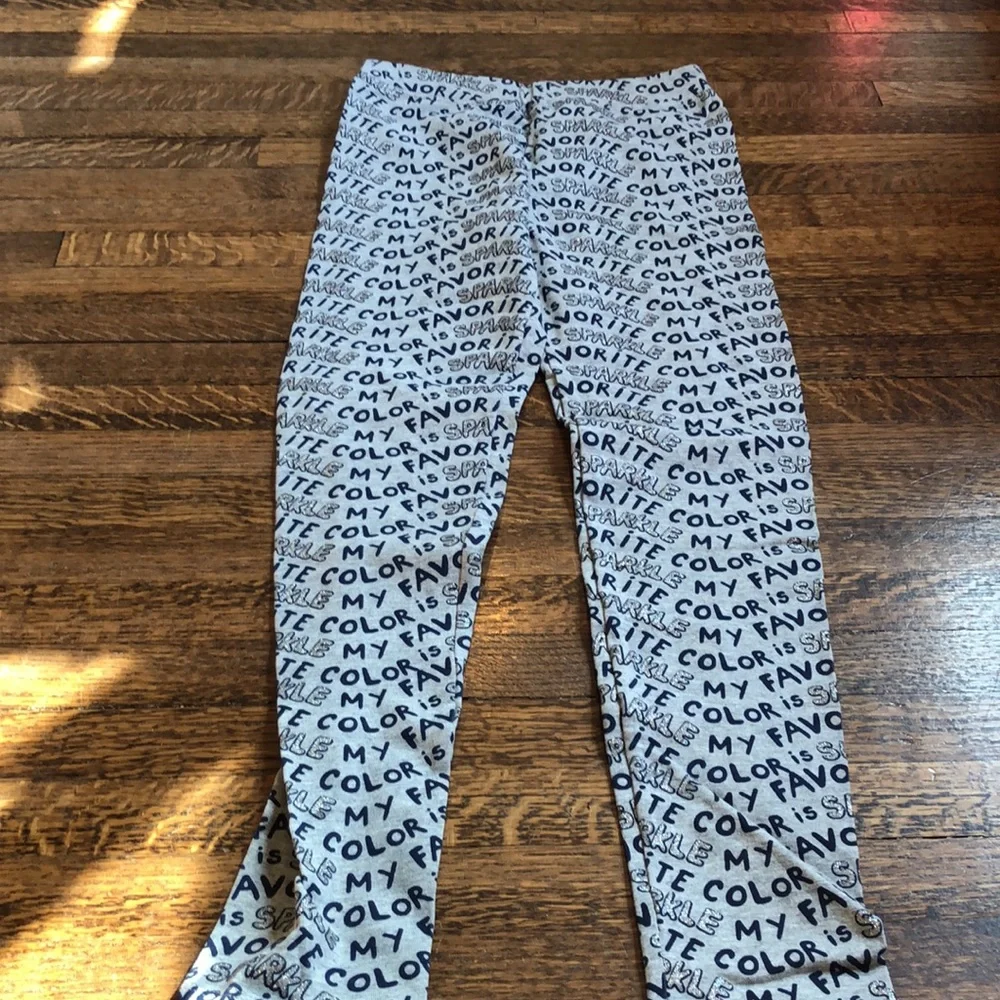 Crewcuts Sparkle is My Favorite Color leggings